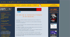 Desktop Screenshot of aide-emploi.net